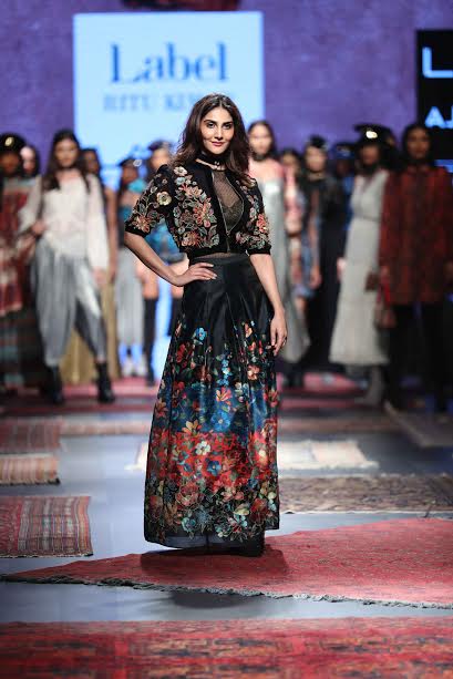 Ritu Kumnar showcases her collections at LFW