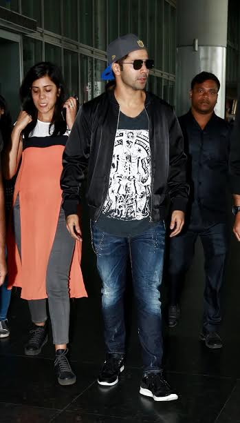 Airport Diaries: Varun and Alia in Kolkata to promote Badrinath ki Dulhania