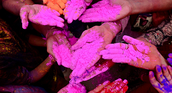 India celebrates the festival of colour