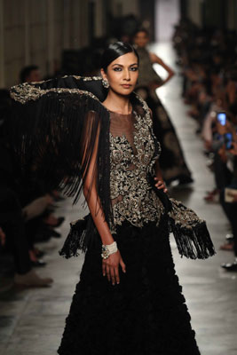 Disha Patani walks down ramp for Manav Gangwani