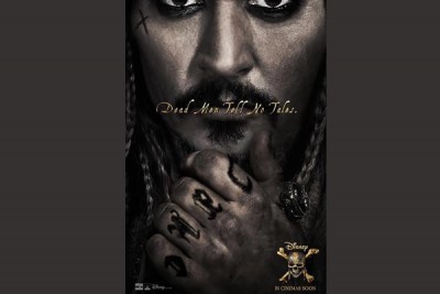 Johnny Depp's new poster from Pirates of the Caribbean released