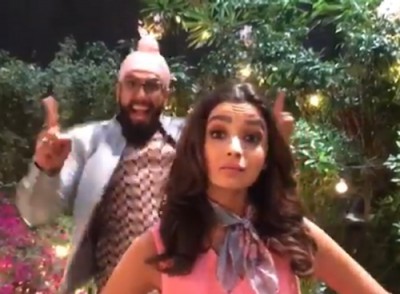 Alia, Ranveer create their own Tamma Tamma video