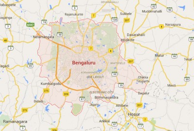 Hunger strike by some app-cab drivers of Bengaluru continues