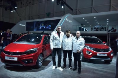 Style meets bold elegance at the Tata Motors Pavilion at 87th Geneva International Motor Show