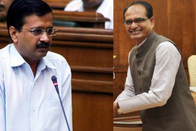 Kejriwal, Shivraj Chouhan spar on Twitter over EVM
