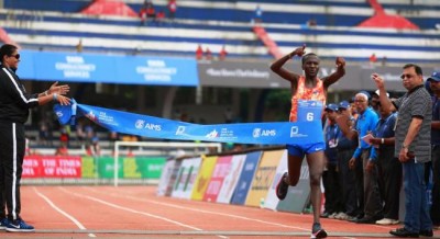 An impressive Kenyan double victory at the  TCS World 10K Bengaluru 2017