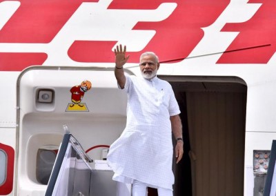 Modi leaves for Israel on the first visit of an Indian PM