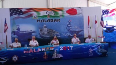 Exercise Malabar commences in Bay of Bengal/ North Indian Ocean 