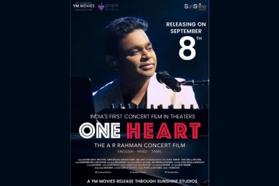 AR Rahman's One Heart concert film to release on Sept 8