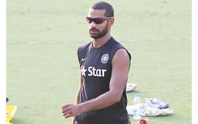 Shikhar Dhawan released for first three ODIs against Australia