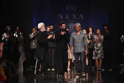 Rajesh Pratap Singh's collection catches attention at Amazon India Fashion Week