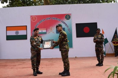 7th Indo-Bangladesh joint exercise SAMPRITI concludes in Mizoram
