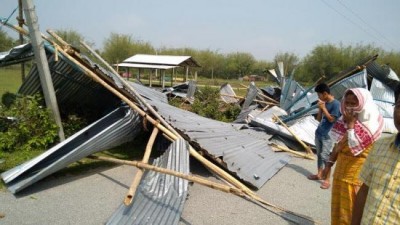 Hailstorm, lightning claim six lives in Assam