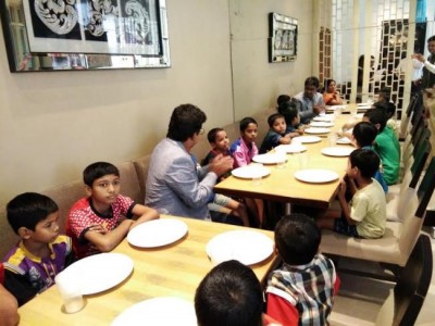 Cream Centre, Vyoma Innovus and Mind Body Soul collaborate to cheer underprivileged kids