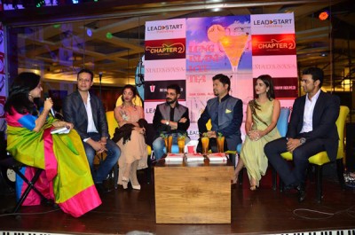 Actors Prosenjit, Dev and Paoli Dam launch Ram Kamal Mukherjeeâ€™s book â€˜Long Island Iced Teaâ€™