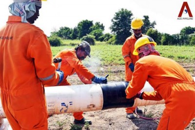 GSPL Pipeline project for supplying Natural Gas to automobile manufacturers at Becharaji Gujarat completed by Ace Pipeline