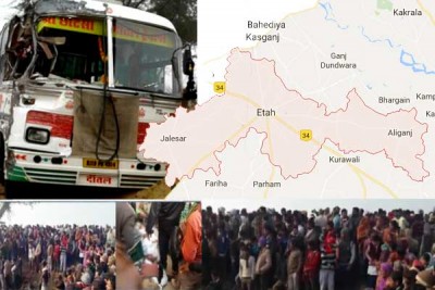 At least 24 school children die in UP accident