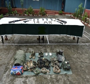 Huge cache of arms-ammu of NSCN-K recovered in Arunachal