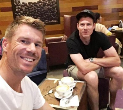 David Warner enjoys traveling in Kolkata on rain-hit day