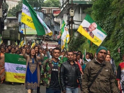 Gorkhas organize global unity march today across five continents to protest atrocities in Darjeeling   