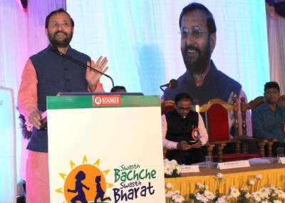 Prakash Javadekar launches â€˜Swasth Bachche, Swasth Bharatâ€™ 