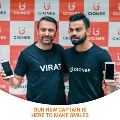 Gionee names Indian skipper Virat Kohli as bran ambassador