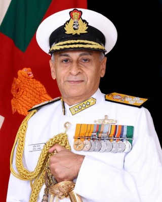 Admiral  Sunil Lanba visiting France 