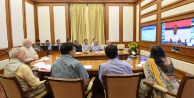 PM Modi interacts through PRAGATI 