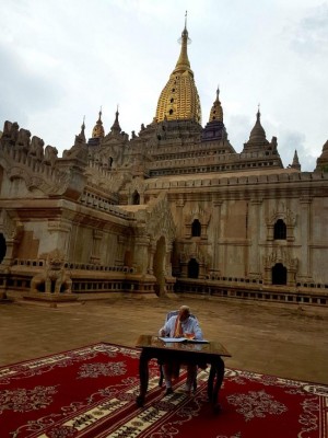 PM Narendra Modi visits Ananda Temple in Myanmar