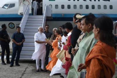 Prime Minister Narendra Modi visits Varanasi