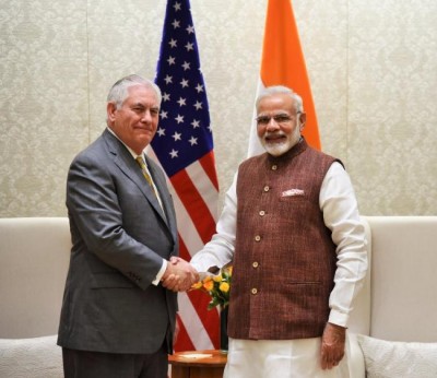 US Secretary of State Rex Tillerson meets PM Modi