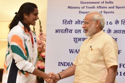 PM Modi congratulates P.V. Sindhu on winning Korea Open Super Series title