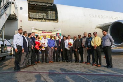Mumbai-Kabul air-freight corridor inaugurated; first cargo flight lands at Mumbai Airport