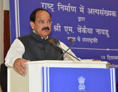 Development with dignity must be the agenda of our nation: Naidu