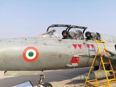 Air Chief MArshal BS Dhanoa flies last sortie of the Hawkeyes