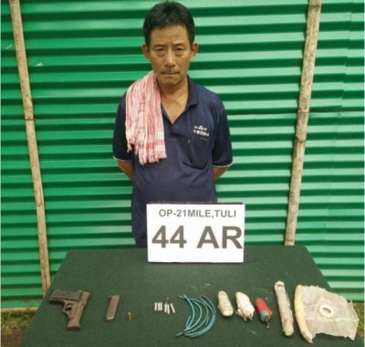 Arms-ammu, explosives recovered in Nagaland