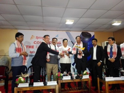 SpiceJet to start amphibious aircraft service in Assam within a year, Sonowal witnesses demonstration