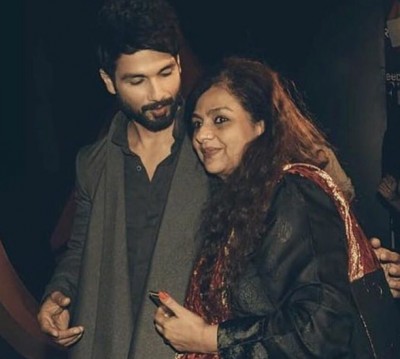 Shahid Kapoor shares adorable image with mother Neelima Azeem