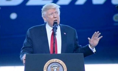 Trump signs own report card, happy with overall development