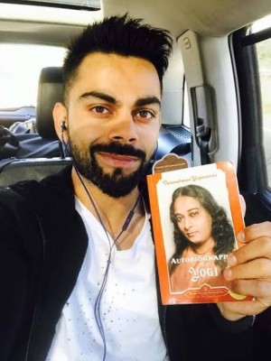 Virat Kohli says his source of inspiration is Autobiography of a Yogi