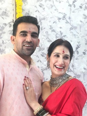 Zaheer Khan and Sagarika Ghatke tie nuptial knot