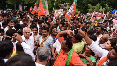 Karnataka police detain BJP leaders attempting to hold bike rally in Mangalore
