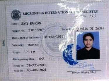 Bihar youth goes missing from Malaysian ship during study course