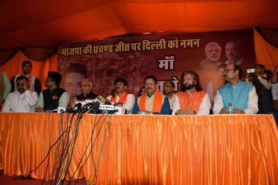 BJP celebrates massive win in MCD polls while AAP and Congress count the losses