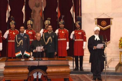 Justice Jagdish Singh Khehar sworn in as new Chief Justice of India