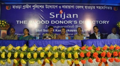 Narayana Health Network Howrah in association with Howrah Police launches Blood Donors' Registry
