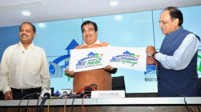 Union Minister Nitin Gadkari unveils logo of Highway Nest and Highway Village 