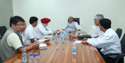 Gorkhaland Movement leaders calls on Union Home Minister Rajnath Singh