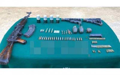 Assam Rifles recovers huge cache of arms-ammo in Arunachal Pradesh and Manipur  