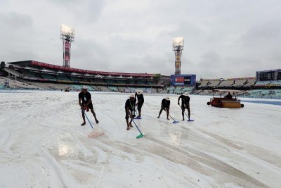 Kolkata Test: Play for Day 2 called off due to rain, India 74/5 at stumps
